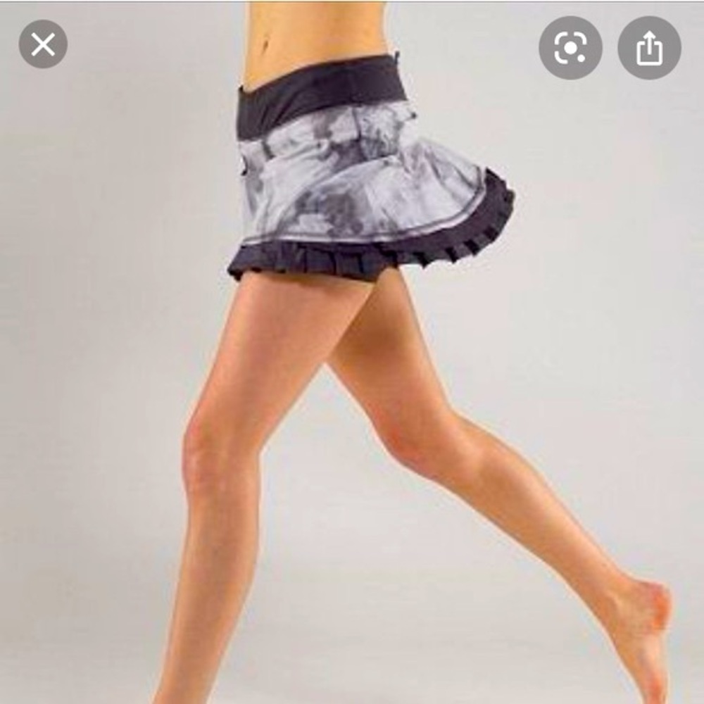 💟 Rare Lululemon Run Resolution Skirt 6 EUC